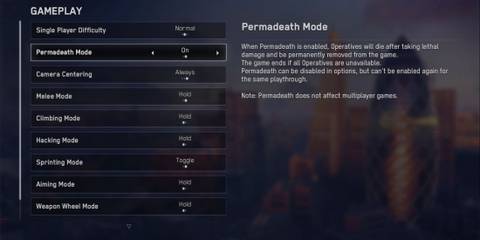 Watch Dogs Legion enabling permadeath