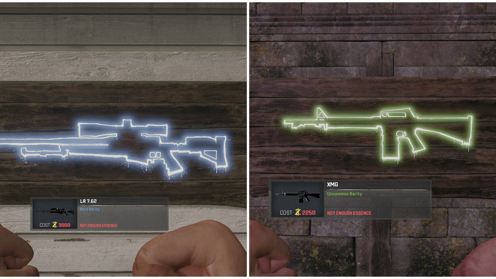 weapon wall buys in liberty falls