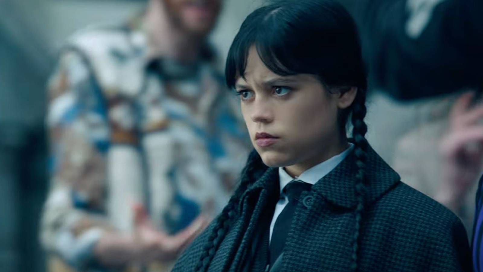 Jenna Ortega as Wednesday Addams in Wednesday