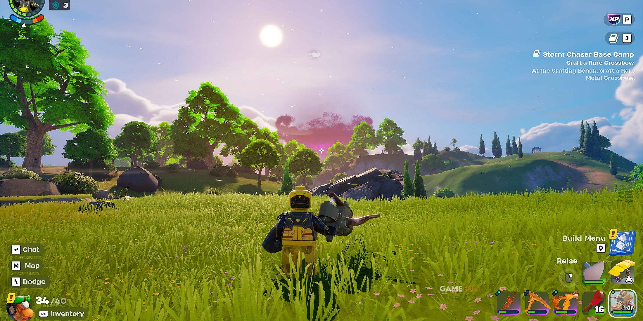 where to find a Storm in LEGO Fortnite Odyssey 