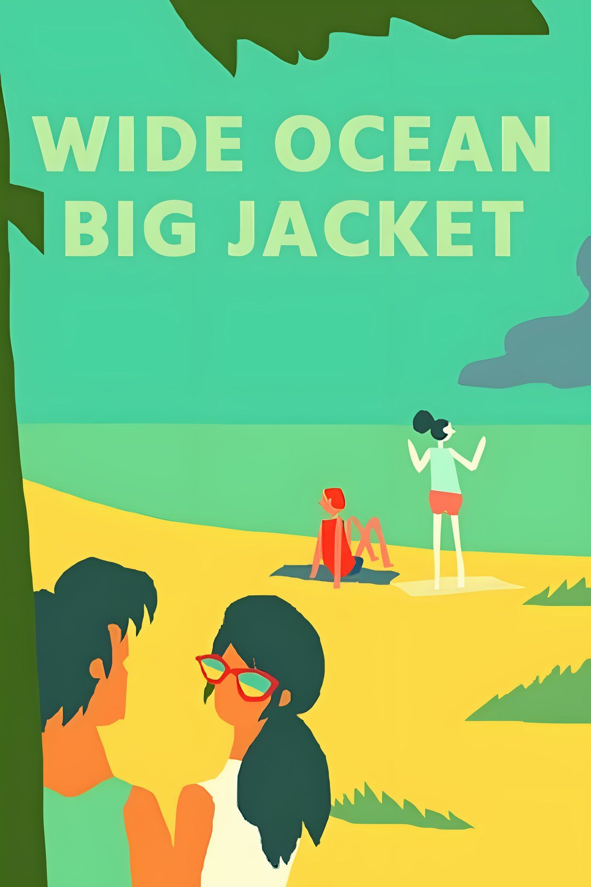 Wide Ocean Big Jacket Tag Page Cover Art