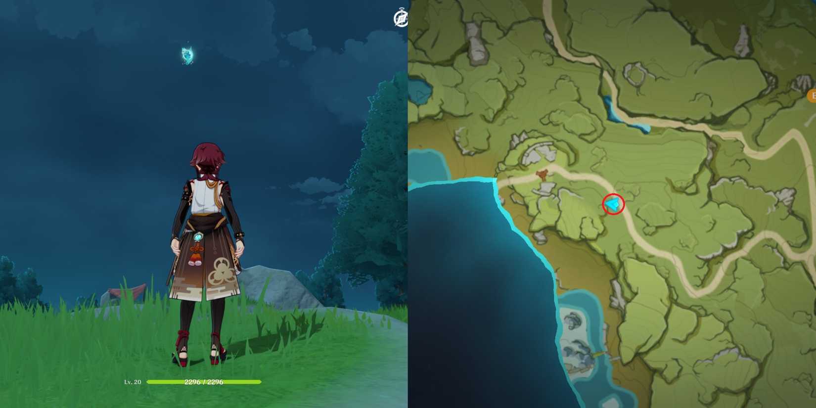 Windwail Highland Anemoculus Location 18