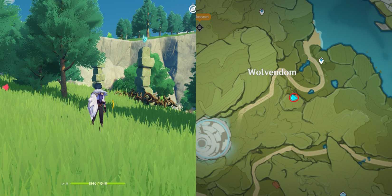 Windwail Highland Anemoculus Location 9