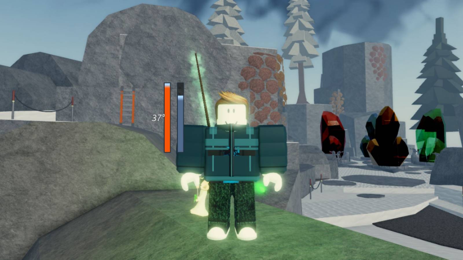 Winter Cloak in Fisch