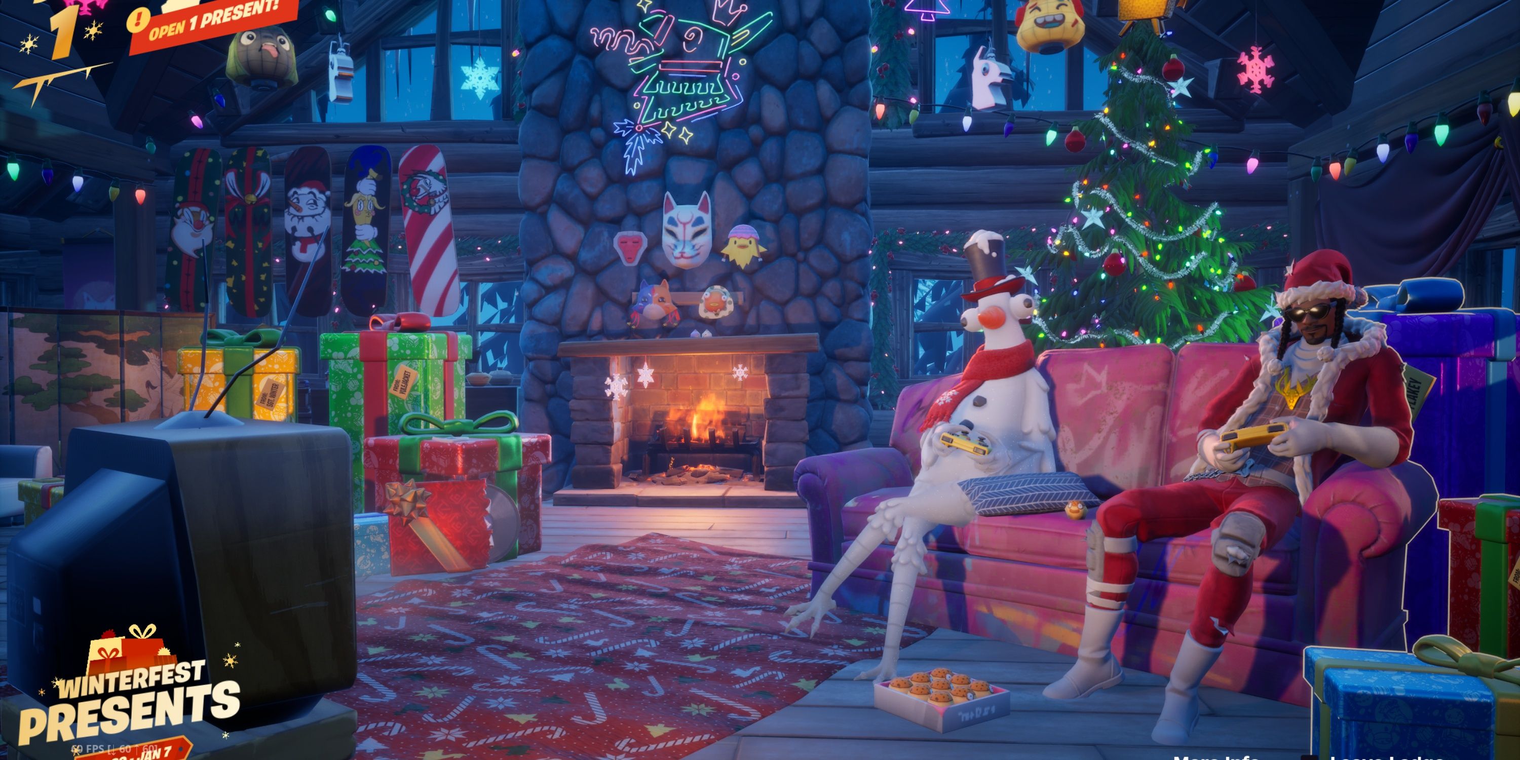 Fortnite Winterfest 2024 Gifts & Santa Dogg, Explained