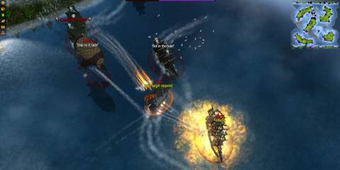 Winward Steam Screenshot Sea Battle