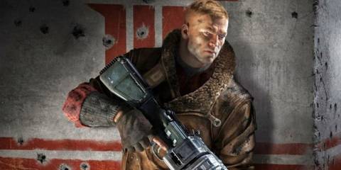Wolfenstein II: The New Colossus B.J. Blazkowicz in promotional art
