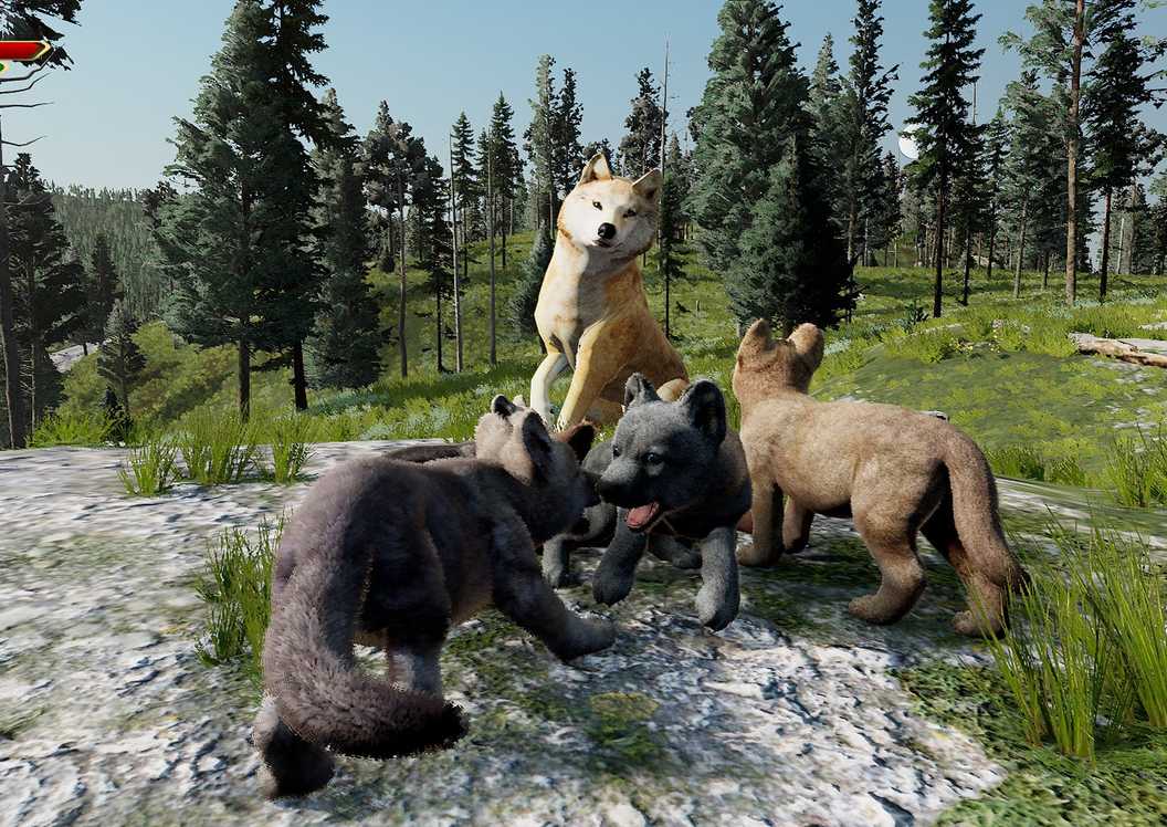Wolves Survival Survival Games Where You Must Survive Without Weapons