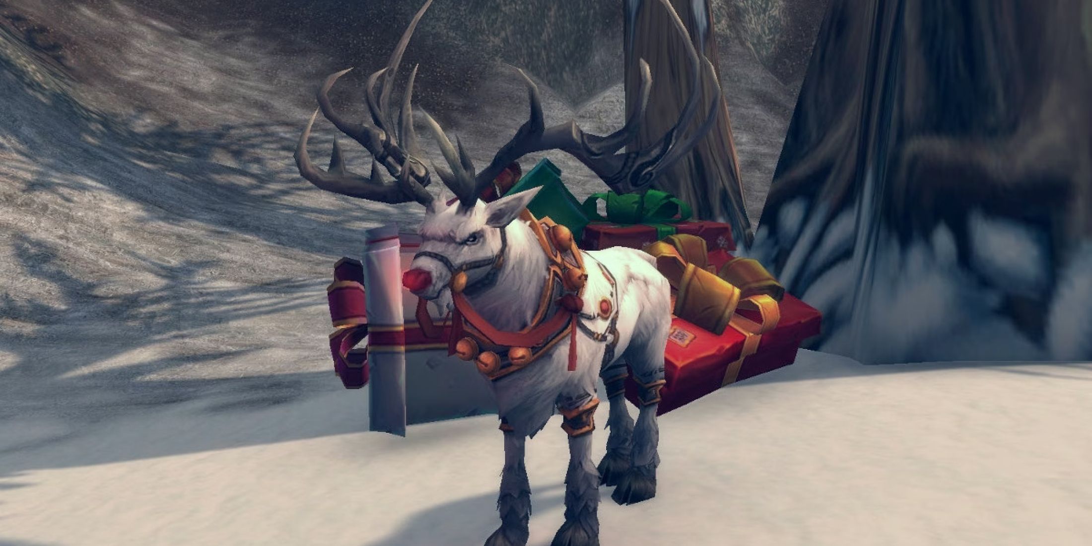 world of warcraft feast of winter veil dreaming festive reindeer