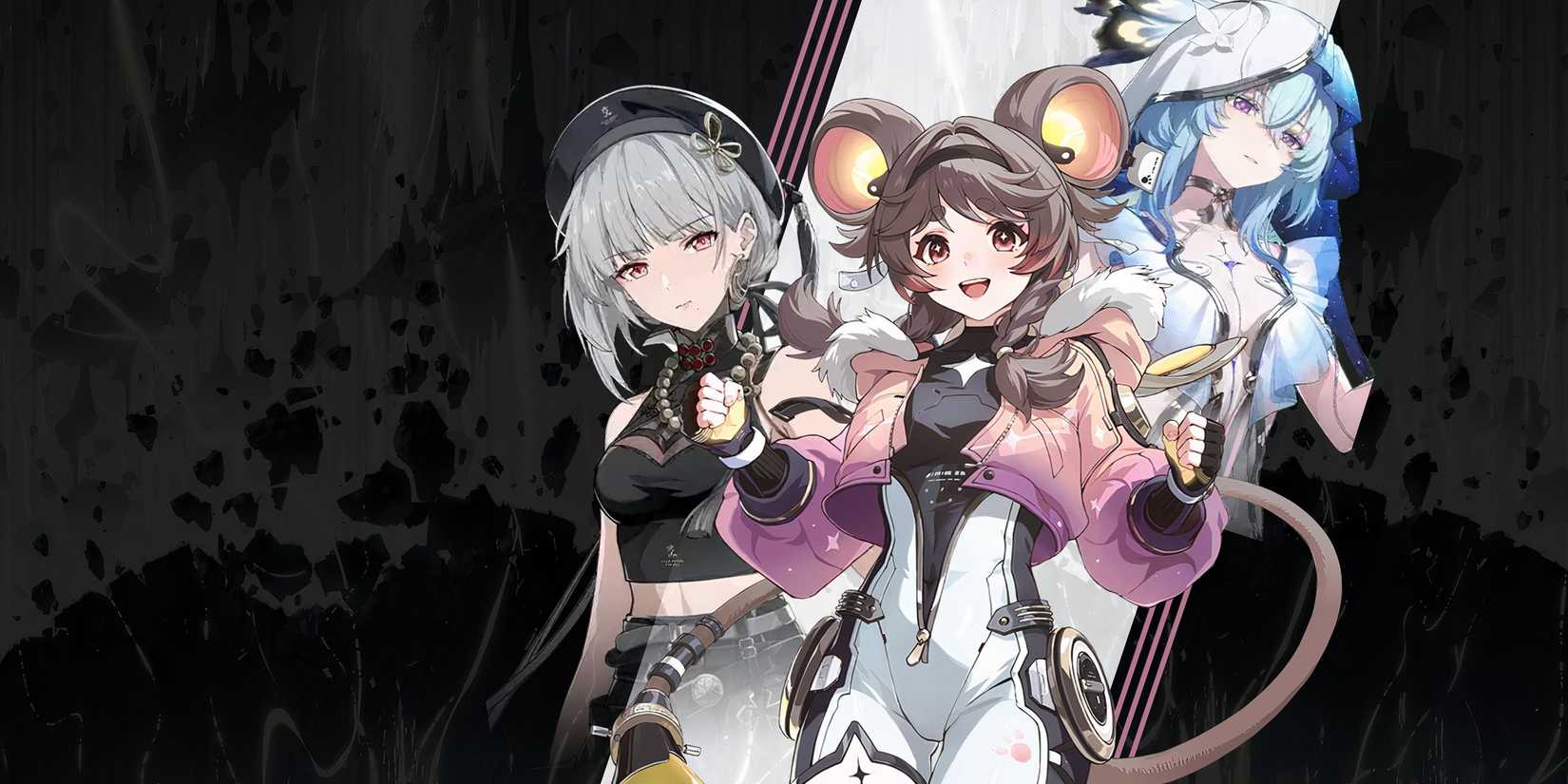 Wuthering Waves_ Lumi + Sanhua + Shorekeeper