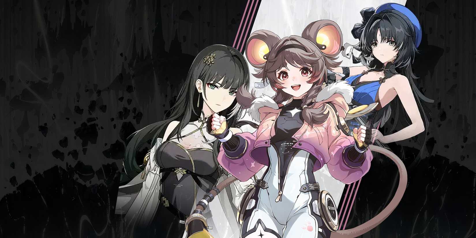 Wuthering Waves_ Lumi + Yangyang + Baizhi