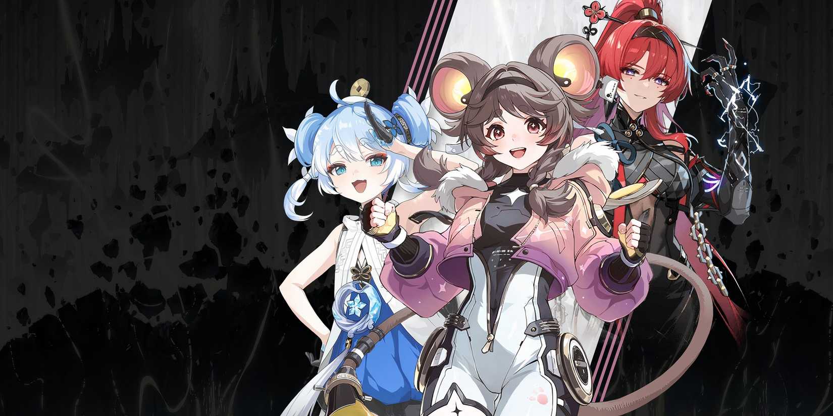 Wuthering Waves_ Lumi + Yinlin + Youhu