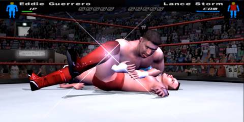WWE SmackDown! Here Comes The Pain Eddie Guerrero pinning Lance Storm