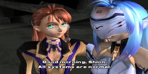 Xenosaga Episode 1: Der Wille Zur Macht screenshot from a cutscene