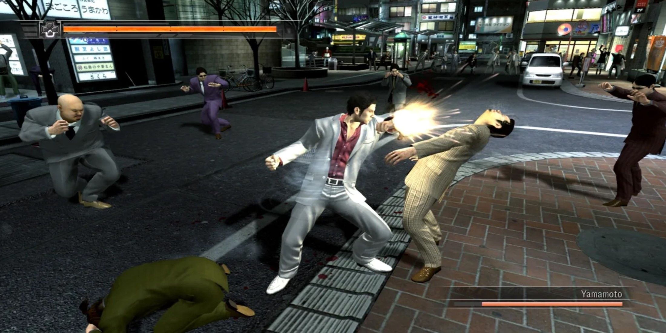 Yakuza 4 kiryu elbow