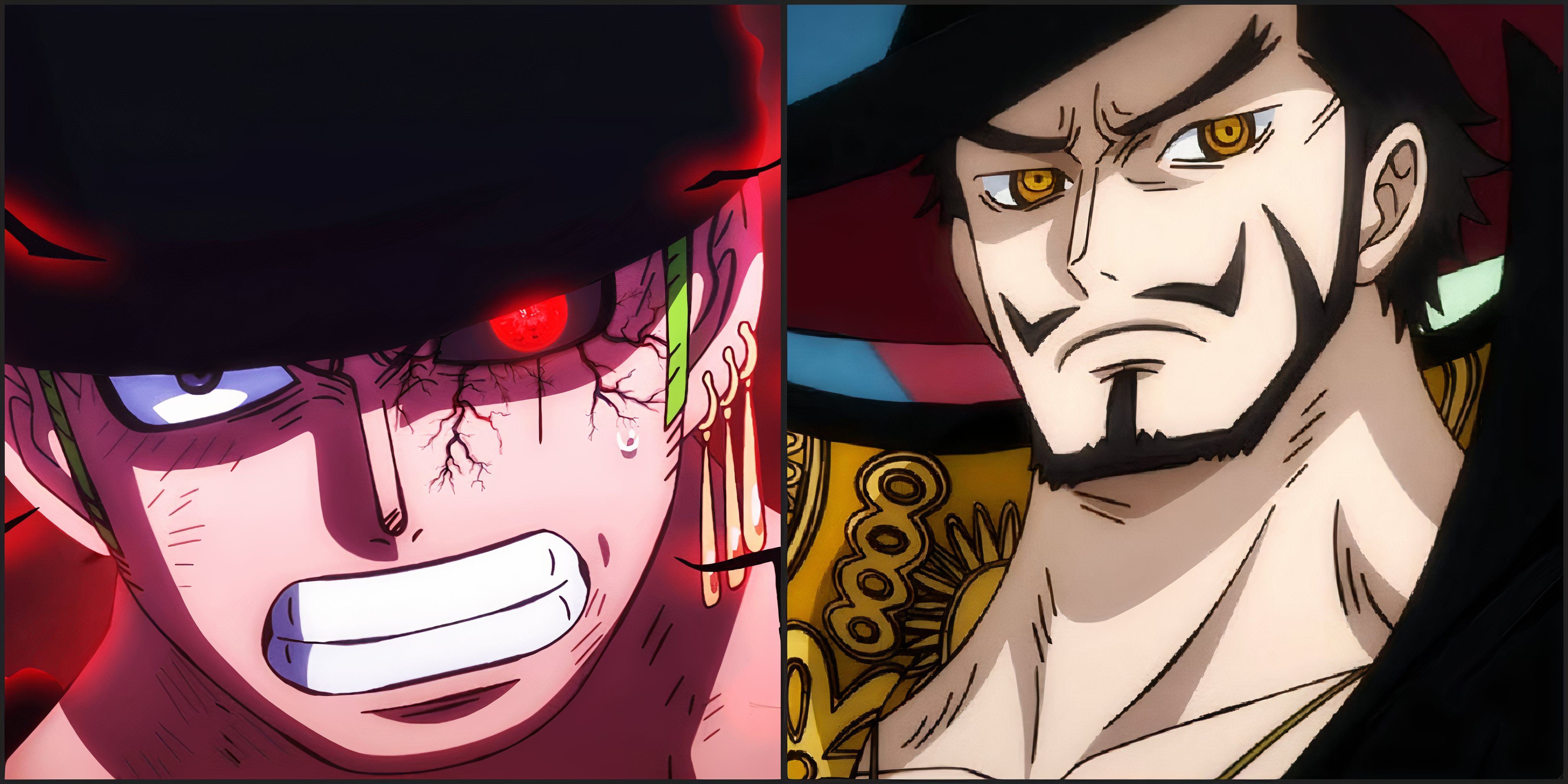 Zoro left eye mihawk