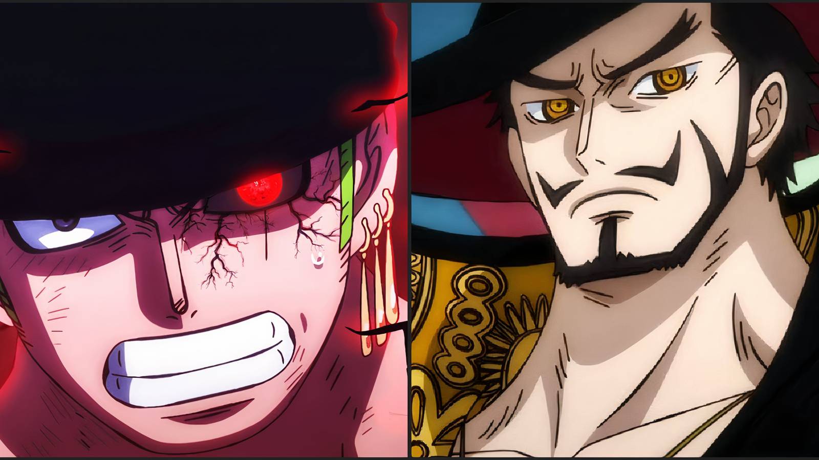 Zoro left eye mihawk
