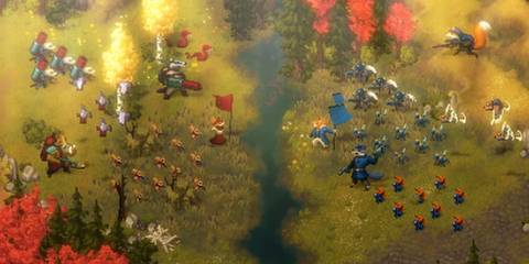 A Battle Between Two Faction in Tooth and Tail