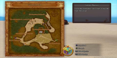 The Spizfire's Location On The Map 