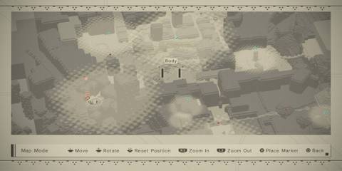 The Body Icon On The Map 