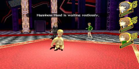 The Happiness Hand Waiting 