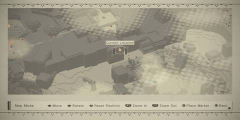 The Location Of The Sewer Entrance On The Map