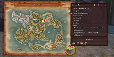 The Location Of Dundrasil On The Map 