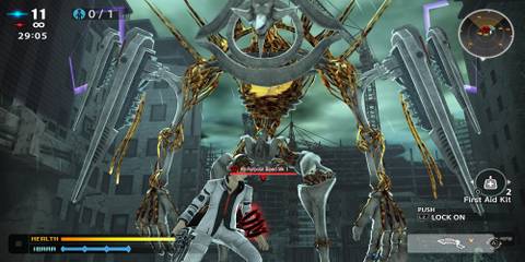 The Player Using A One-Handed Weapon In Combat 