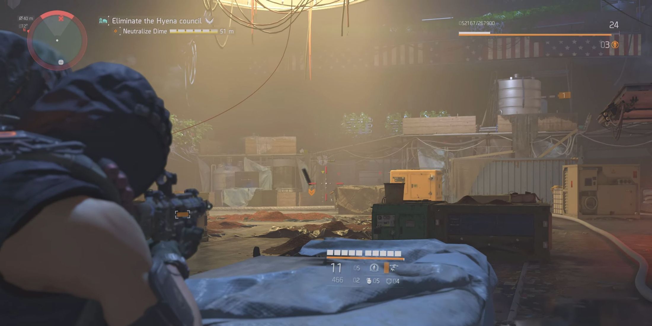 Eliminating Dime in a Mission on Tom Clancy's The Division 2