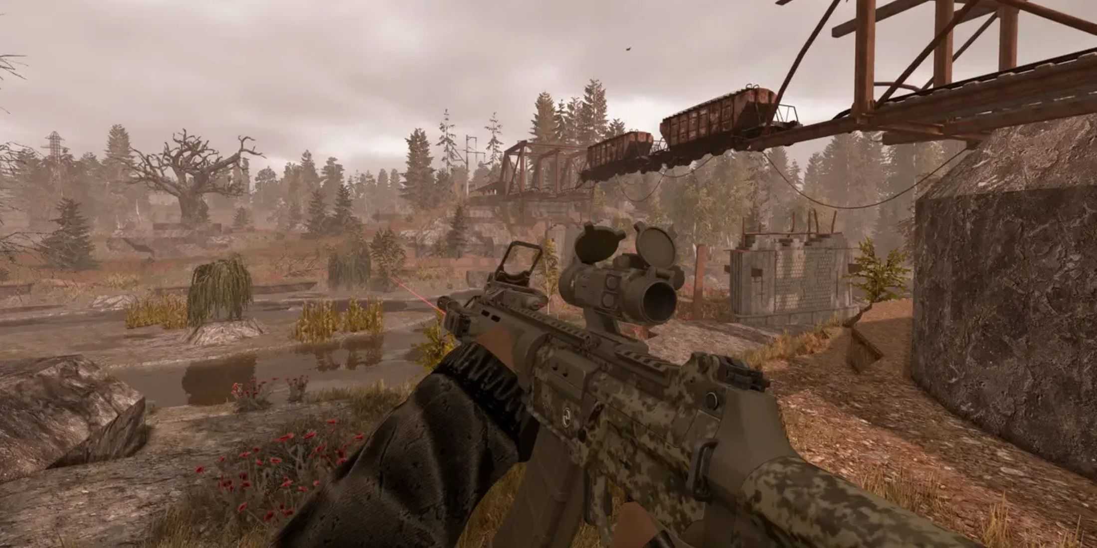 Inspecting a Rifle in Stalcraft: X