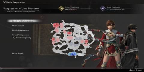 The Player Choosing Their Companion For A Battle