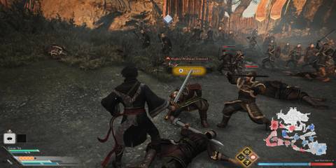 The Assault Button Over An Officer's Head