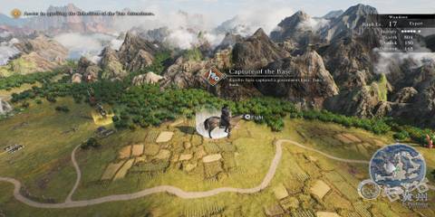 The Player Standing Near A Skirmish 