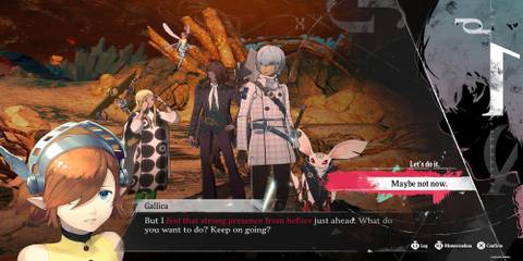 Gallica Warning The Player About A Strong Human 