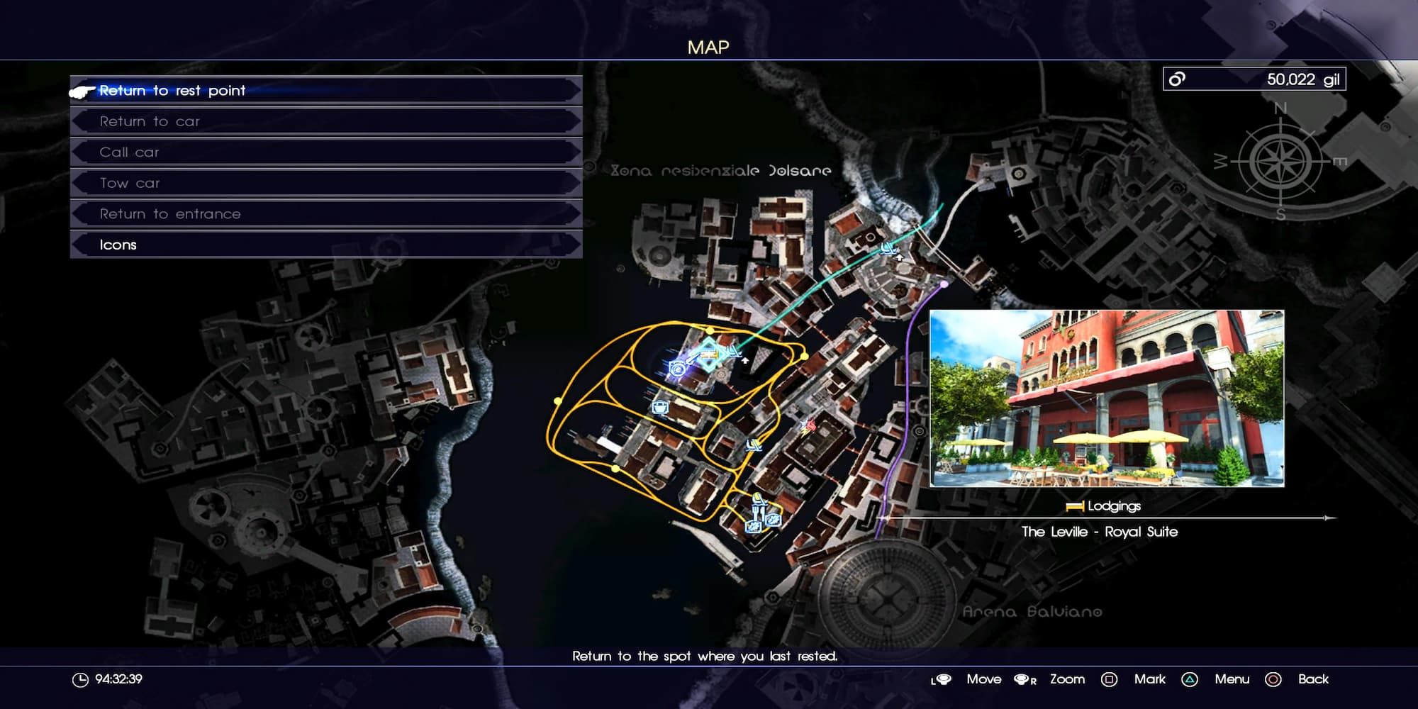 The Leville On The Map In Altissia 