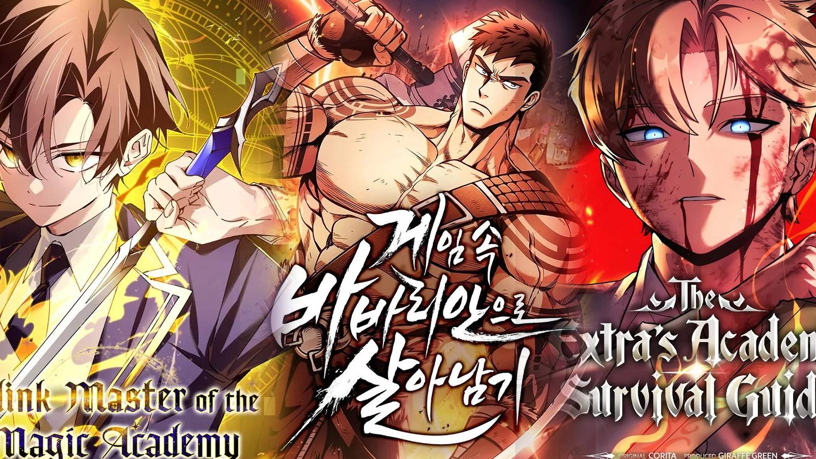 Blink Master of the Magic Academy, How To Survive The Game As A Barbarian, The Extra's Academy Survival Guide