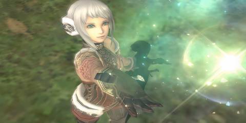 a character using a magic spell in final fantasy xi