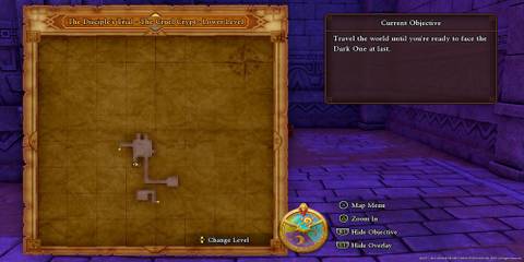 The Location Of The Chest on The Map 