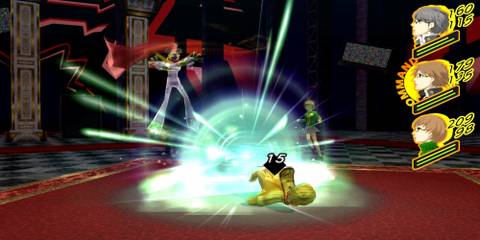 Yosuke Using Sonic Punch On A Happiness Hand