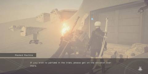 2B Entering The Trial Of The Sand