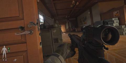 Inside Combat From Arena Breakout: Infinite With A Rifle