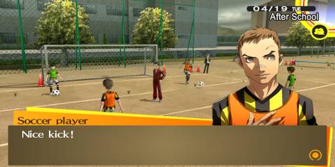 The Player Spectating The Soccer Team 