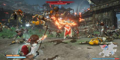 A Companion Using A Combat Art 