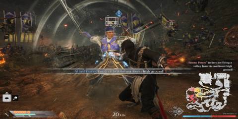 The Player Parrying An Attack