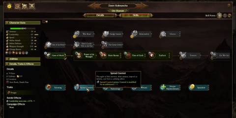 Upgrading a Lord in Total War: Warhammer 3