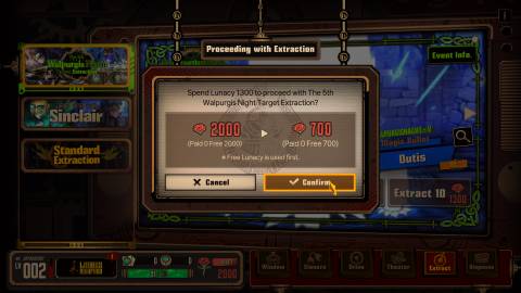 Extraction costs in Limbus Company