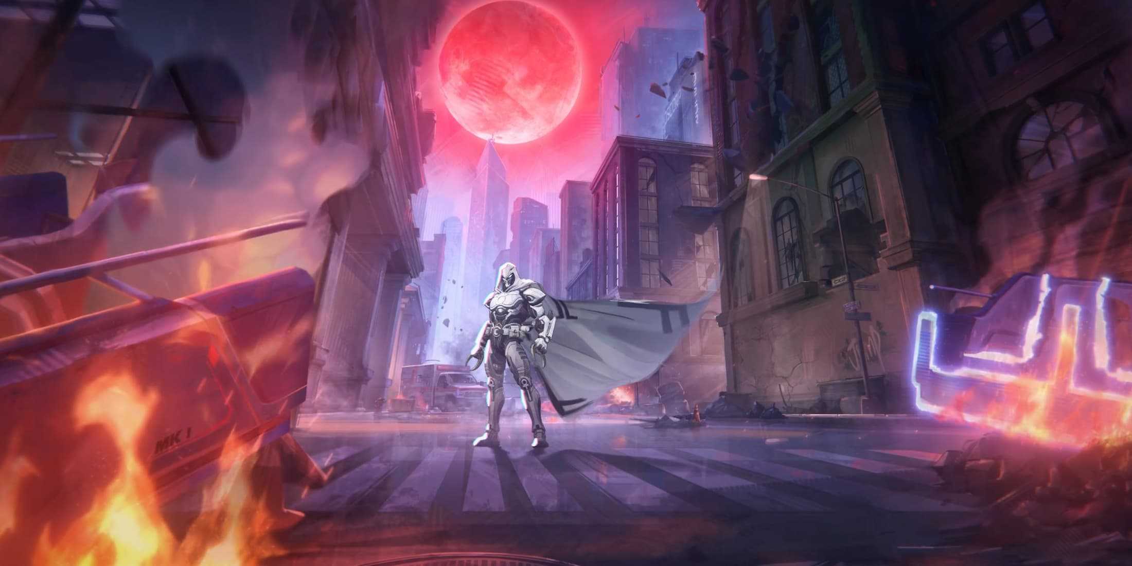Midtown Rivals Loading Screen Marvel Rivals Reveals New Skins for Moon Knight and Black Panther