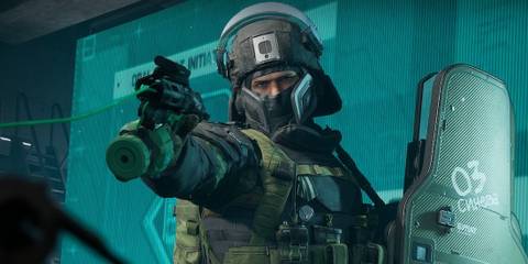 Sineva in the Delta Force operator screen