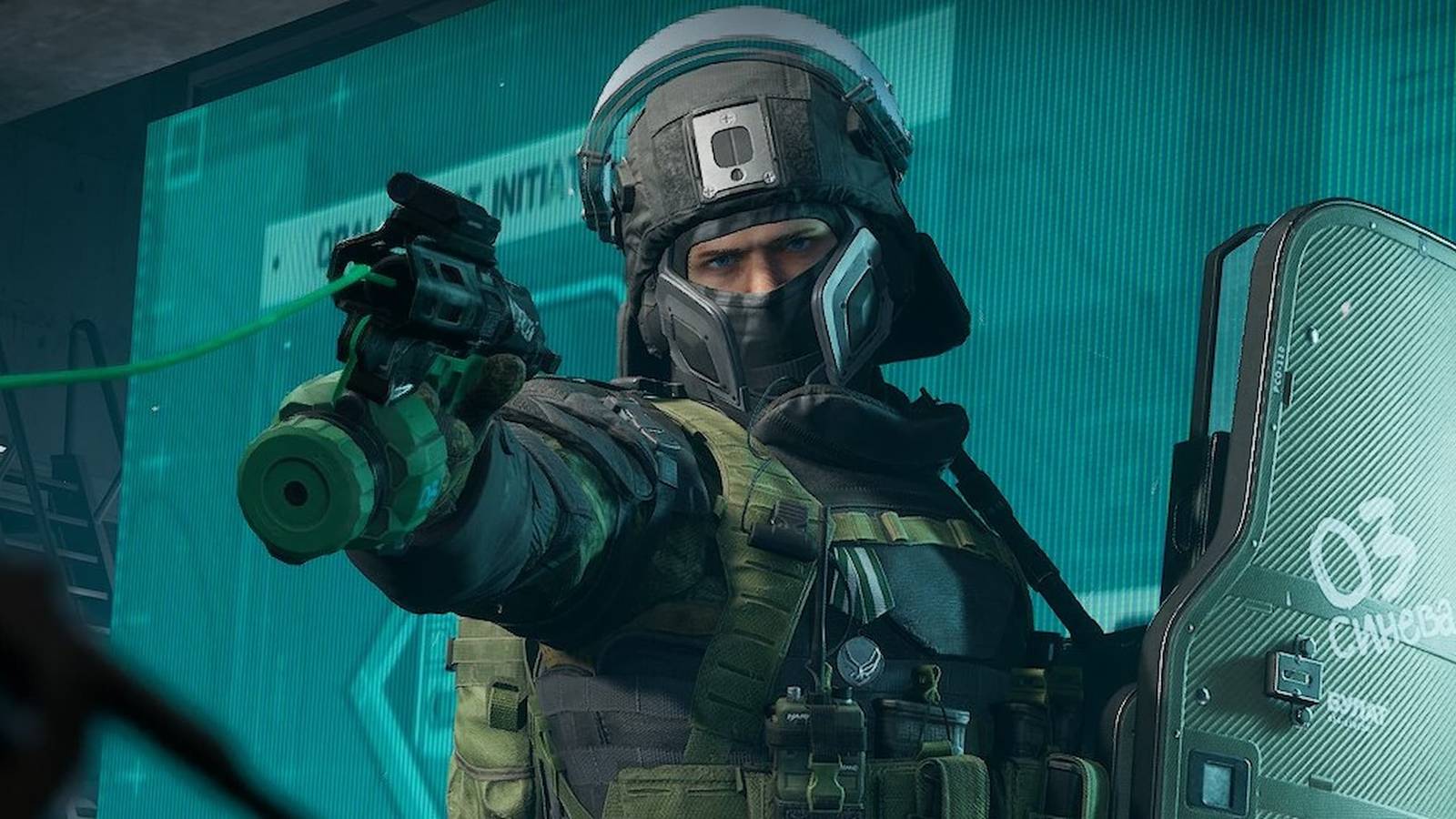 Sineva in the Delta Force operator screen