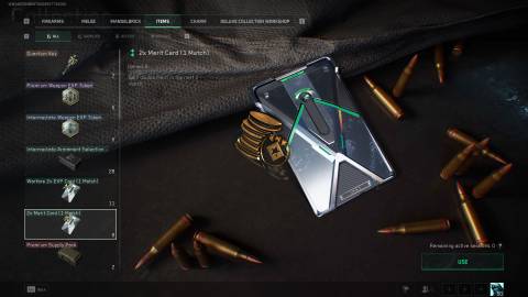 Merit Cards in Delta Force